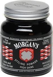 

Разглаживающая и блестящая помада для укладки волос, 100 г Morgan`S, Styling Pomade High Shine Firm Hold, Morgan's