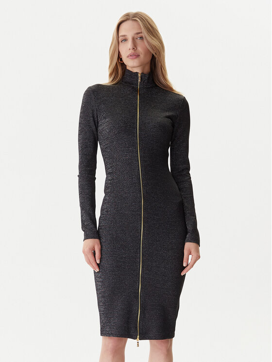 

Повседневное платье slim fit 79PAO905 J0251 Just Cavalli, черный