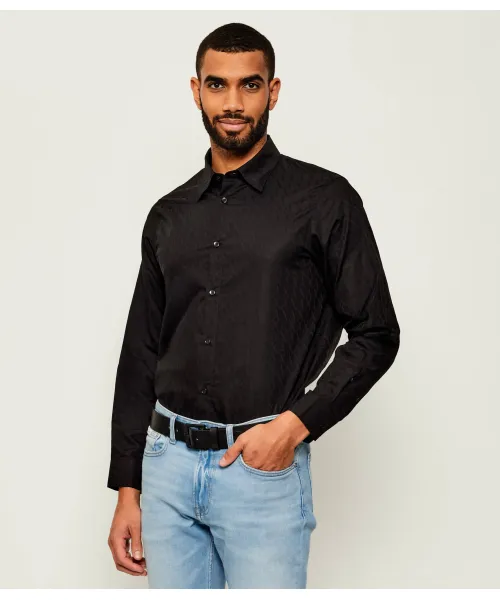 

Рубашка Regular fit Armani Exchange, черный