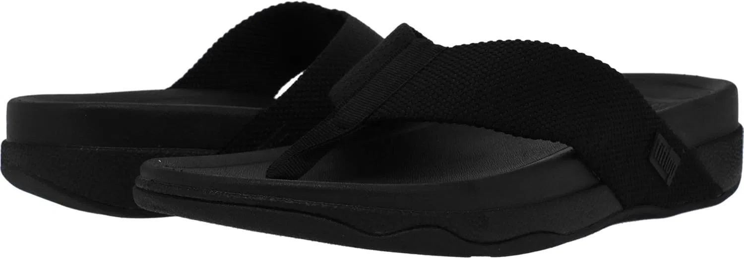 Сандалии из текстиля FitFlop, черный