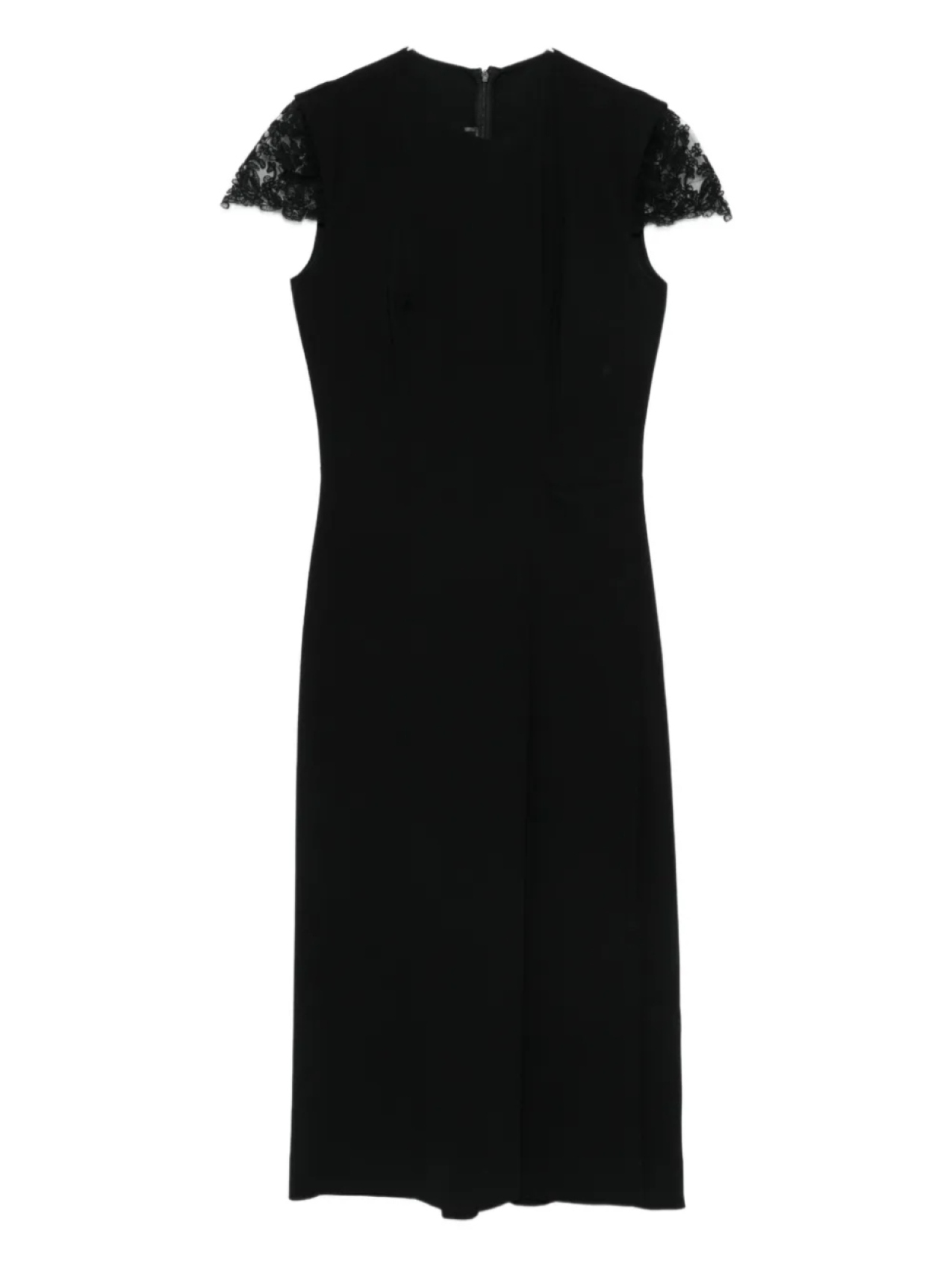 

Платье Ermanno Scervino с кружевной отделкой, черный