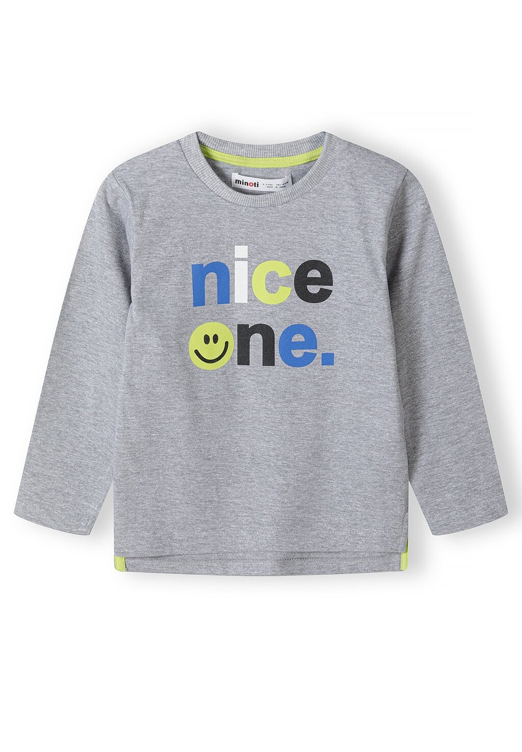 

Рубашка с длинным рукавом GRAPHIC PRINT MINOTI, цвет grey