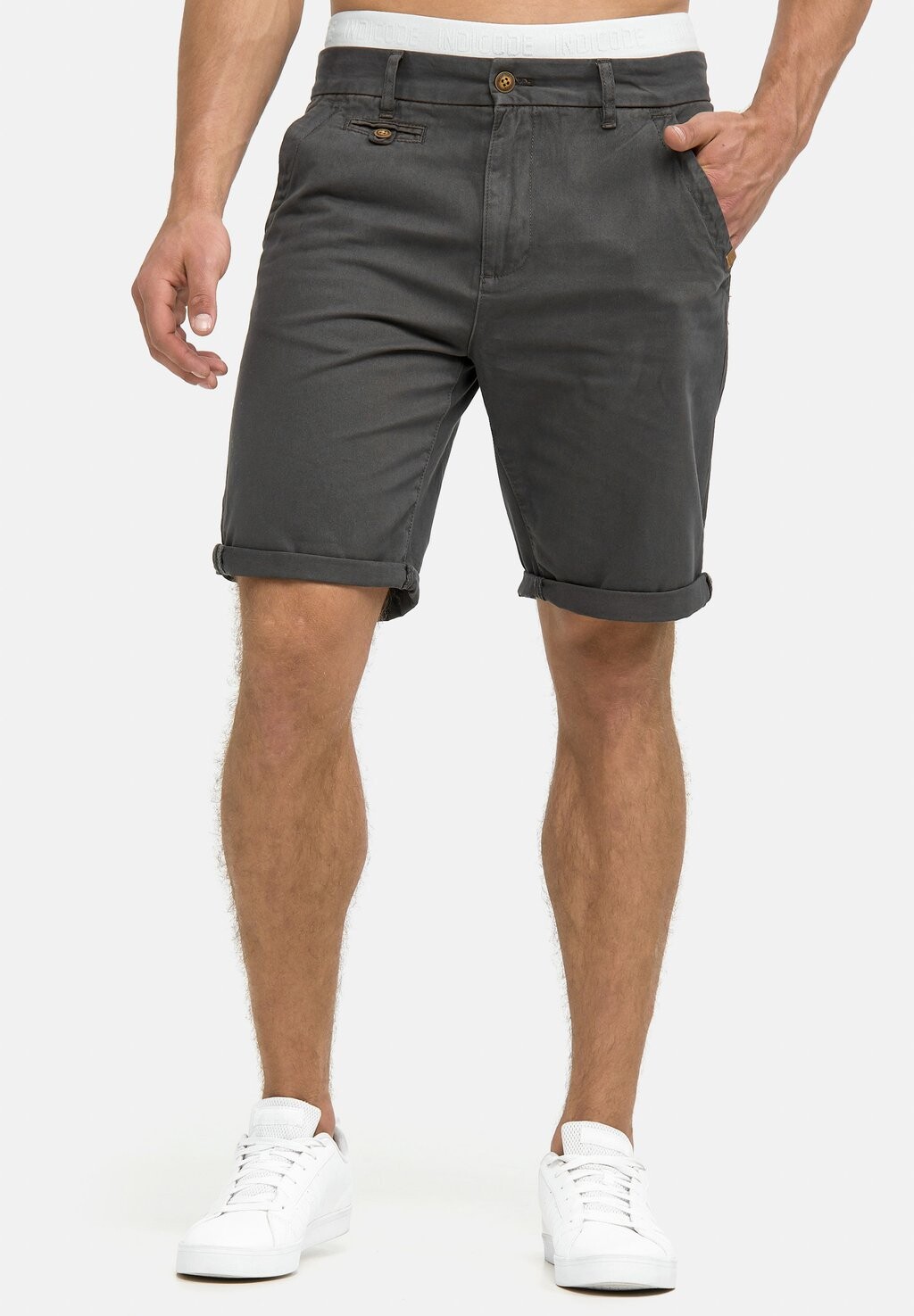 

Шорты CASUAL FIT INDICODE JEANS, цвет raven