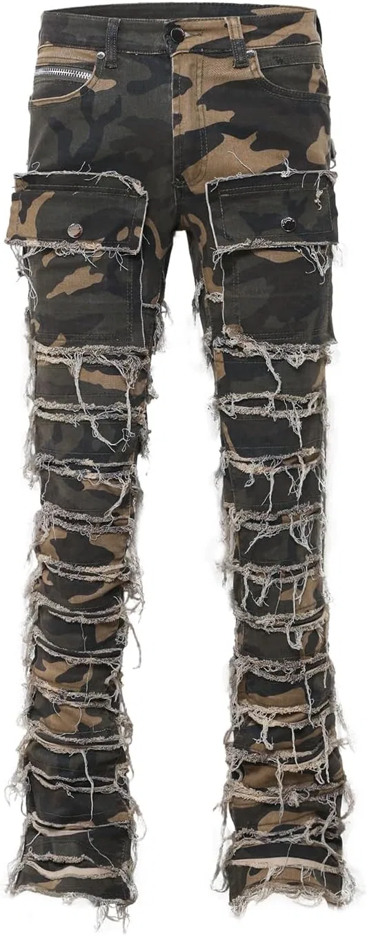 Джинсы камуфляжные Men's Trendy Camouflage, Camouflage