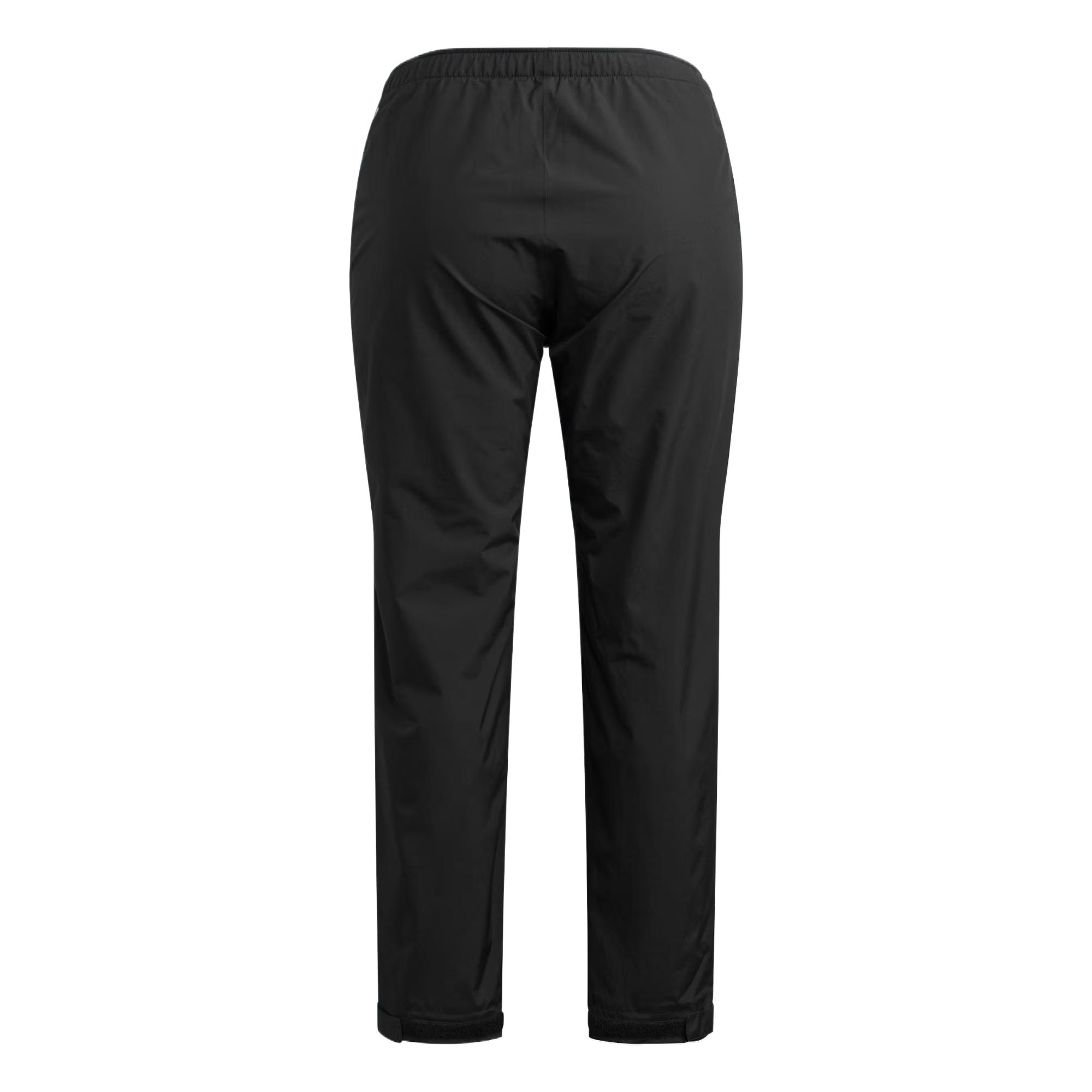 Adidas Женские брюки Terre Multi Two Layer Rain Joggers Climaproof Windbreaker черные — фото 2