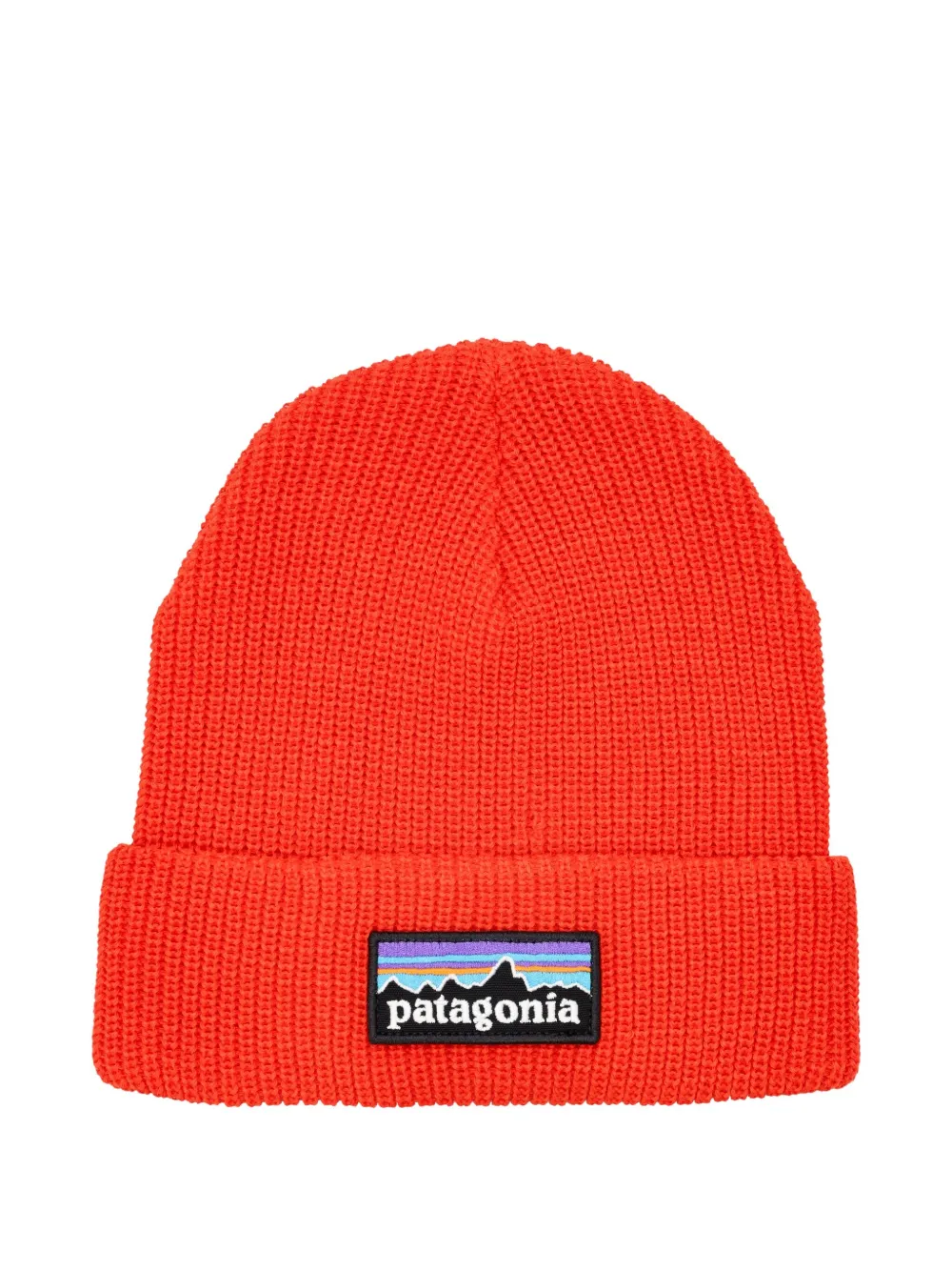 

Шапка с нашивкой-логотипом Patagonia Kids, красный