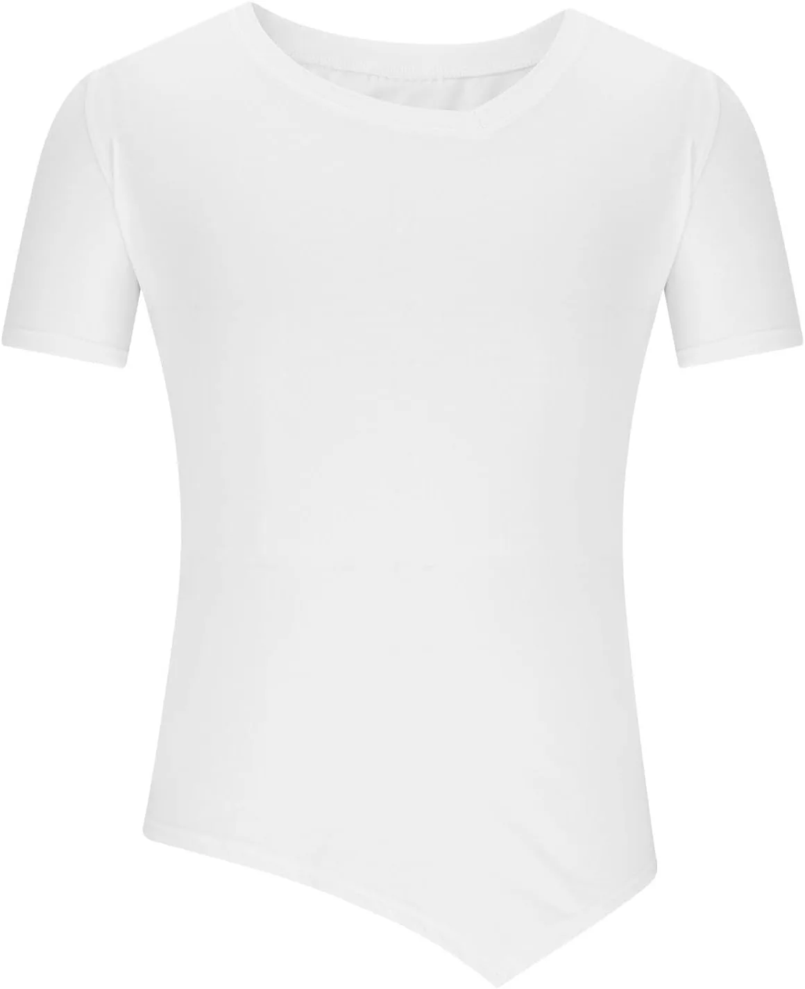 

Мужская футболка с коротким рукавом V-образным вырезом Slim Fit для тренировок