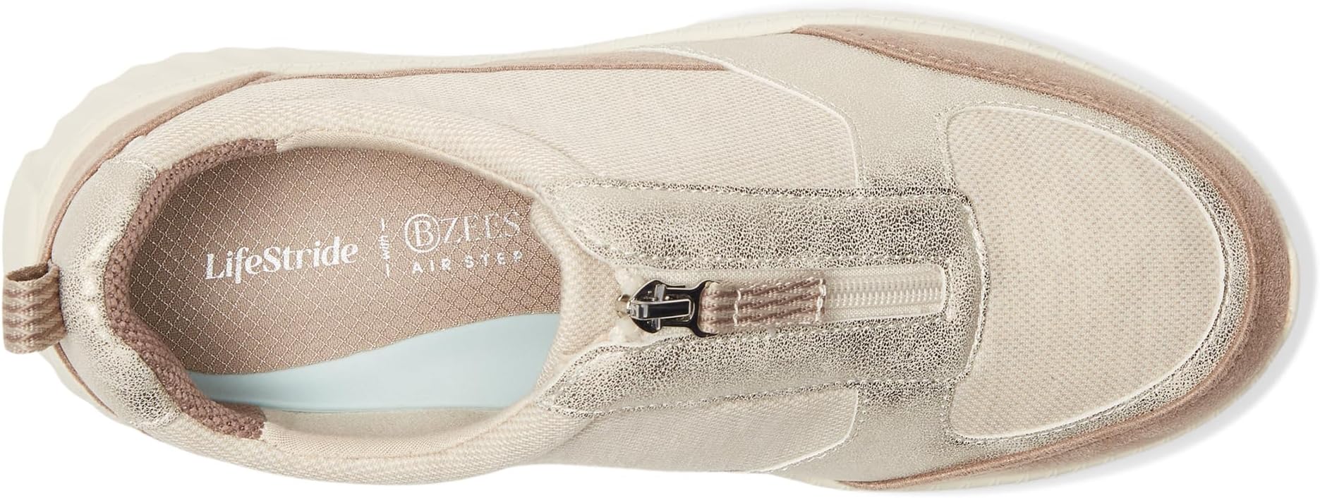 Кроссовки LifeStride Winner Comfort Sneakers, цвет Taupe Textured — фото 2