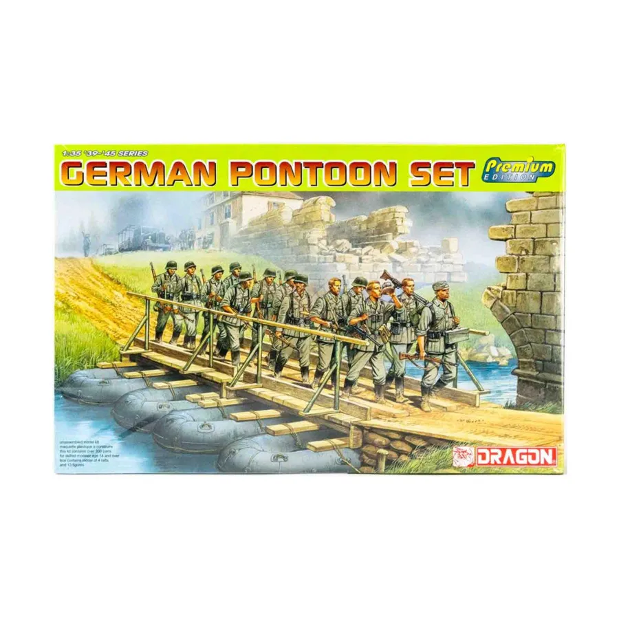 

Немецкий понтонный комплект, Dragon Models - '39 to '45 Series - Germany (1:35)