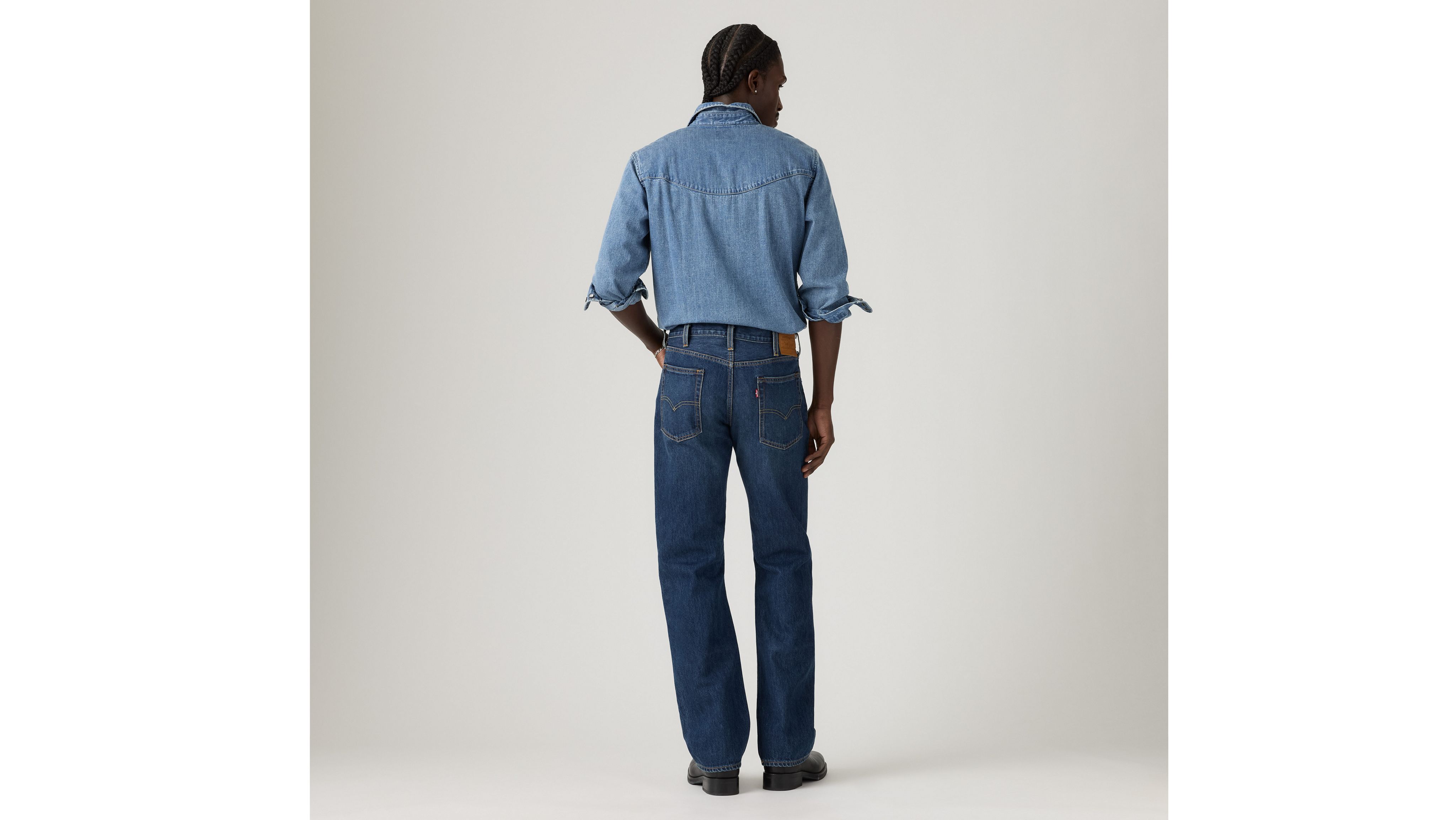 Мужские джинсы Bootcut 517 Levi's, Old Western Roads - Dark Wash — фото 3