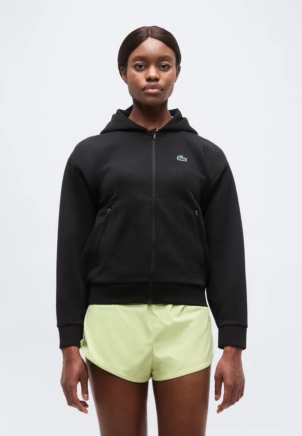 

Куртка с капюшоном и толстовка на молнии Lacoste Sport, Black, Черный, Куртка с капюшоном и толстовка на молнии Lacoste Sport, Black