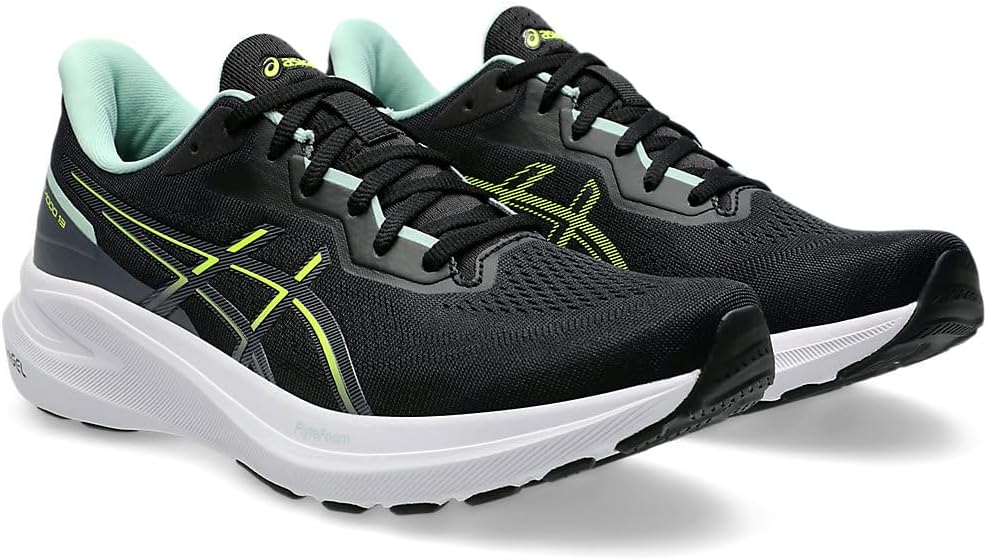 Беговые кроссовки Asics GT-1000 13 для мужчин, черный/желтый — фото 4
