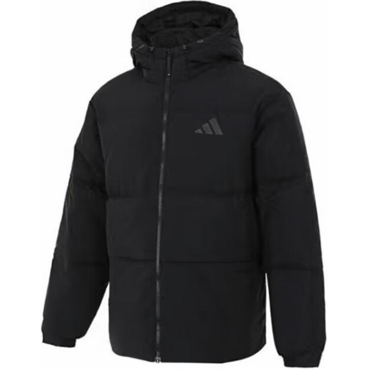 

Пуховик мужской черный Adidas