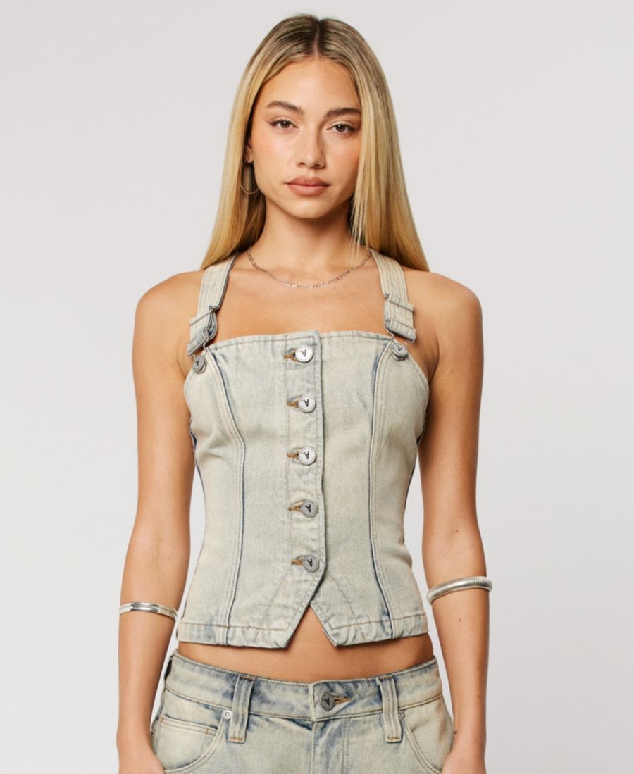 

Женская майка без рукавов с квадратным вырезом Downtown Abrand, Tyra