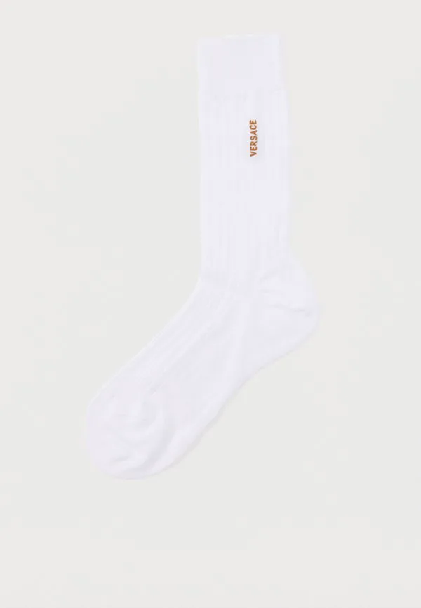 Носки Versace, White/Tobacco