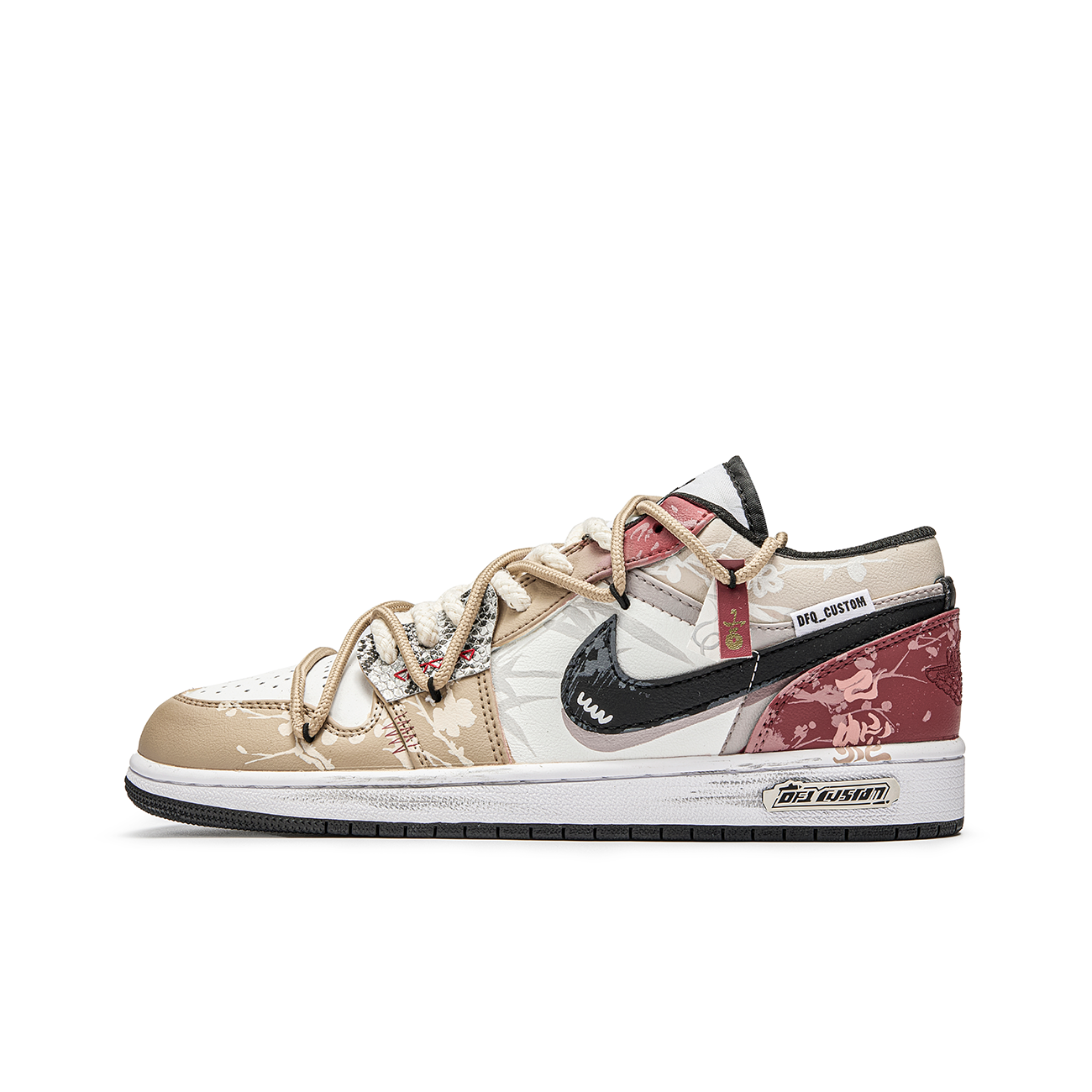 

Jordan Баскетбольные кроссовки Air 1 Vintage, низкие, мужские, красные/коричневые