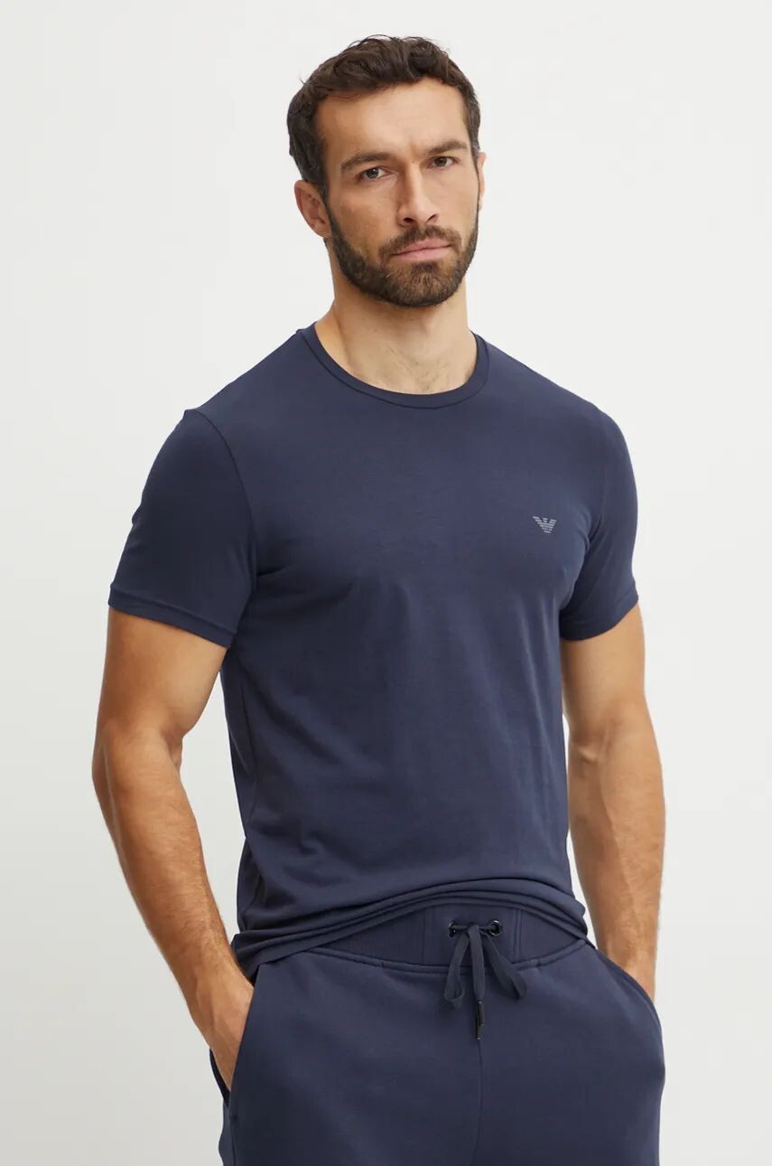 

Комплект футболок для отдыха Emporio Armani Underwear, 2 шт, зеленый