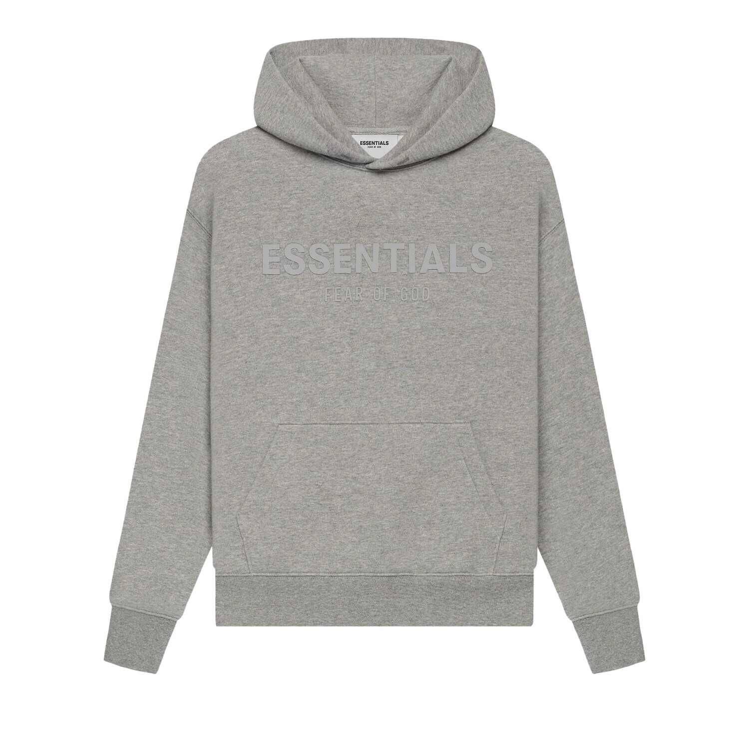 

Толстовка-пуловер для детей Fear of God Essentials Dark Heather Oatmeal