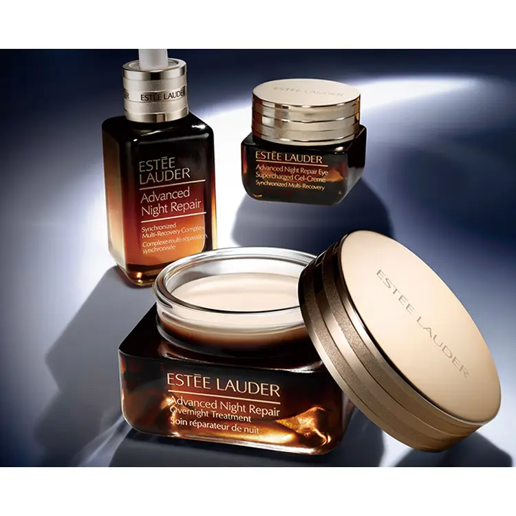 ESTEE LAUDER Yashilandai восстанавливающий мембранный крем в большой коричневой банке набор средств для ухода успокаивающий подтягивающий комплект из 8 предметов — фото 3