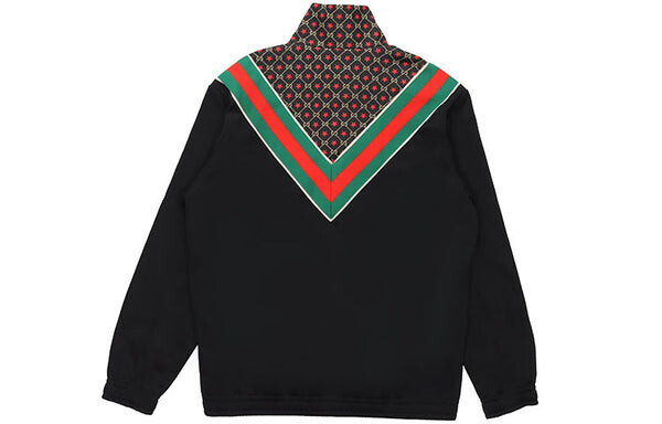Куртка Gucci GG Star Oversize Jersey Jacket, черная — фото 2