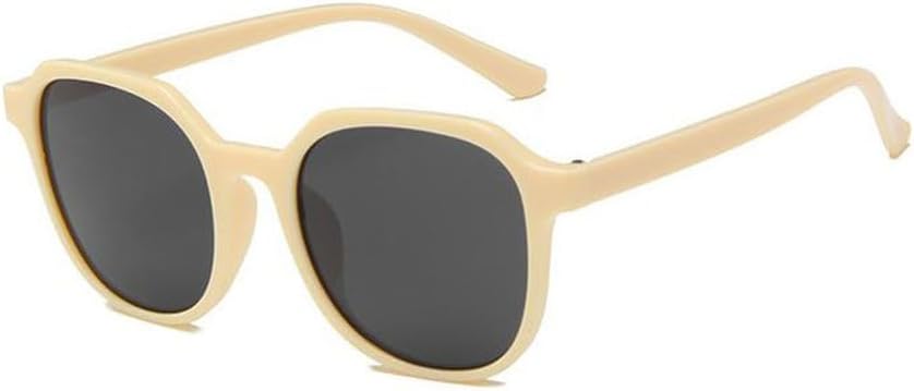 

Женские овальные солнцезащитные очки в стиле ретро, ​​солнцезащитный козырек для женщин, солнцезащитные очки для покупок, круглые очки, защита от ультрафиолета UV400 KTUCN, White