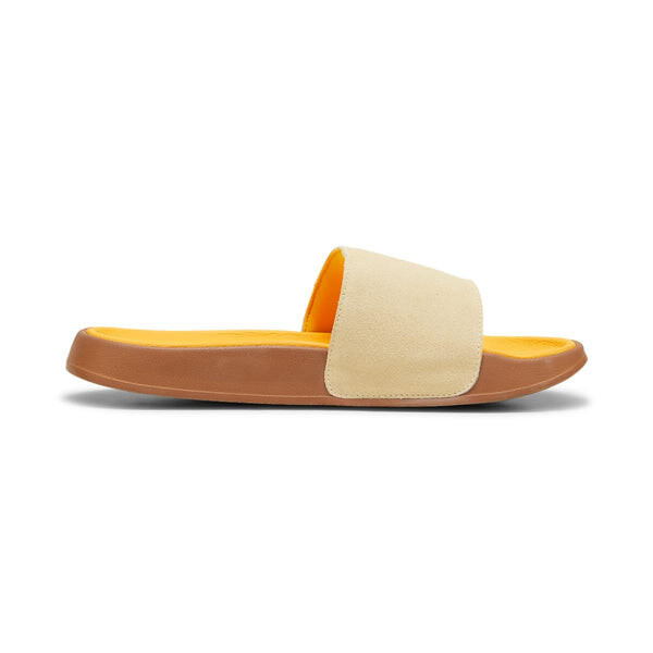 Тапочки leadcat 2.0 palermo foil slides 'creamy vanilla gold tangerine-gum' Puma, мультиколор — фото 2