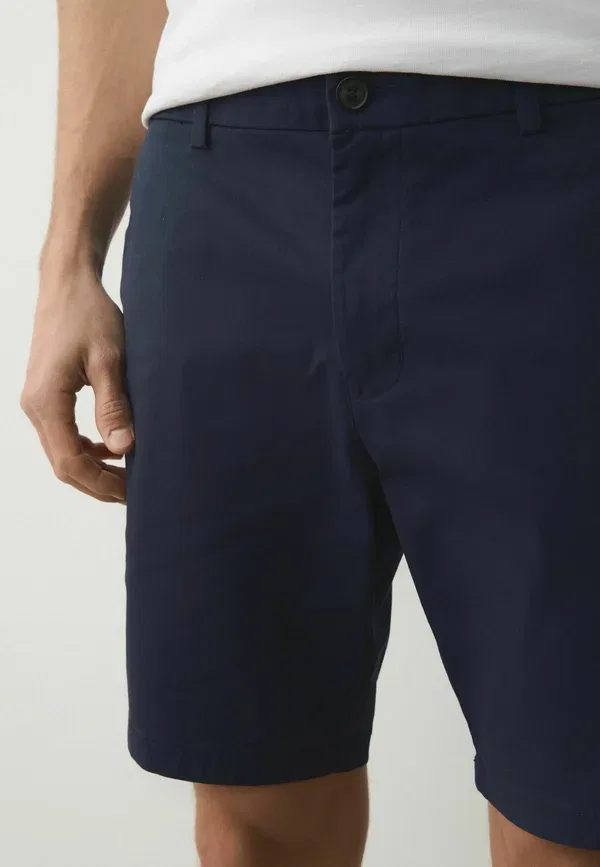Шорты чинос Next, Skinny fit stretch, цвет чернильно-синий — фото 4
