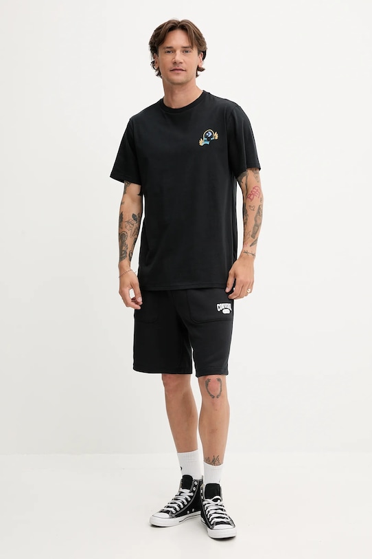 

Хлопковая футболка Converse, черный