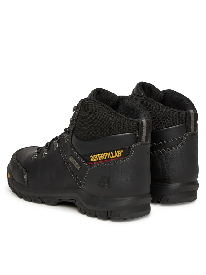 CAT Footwear Ботильоны на шнуровке Framework ST P722603 черные — фото 3