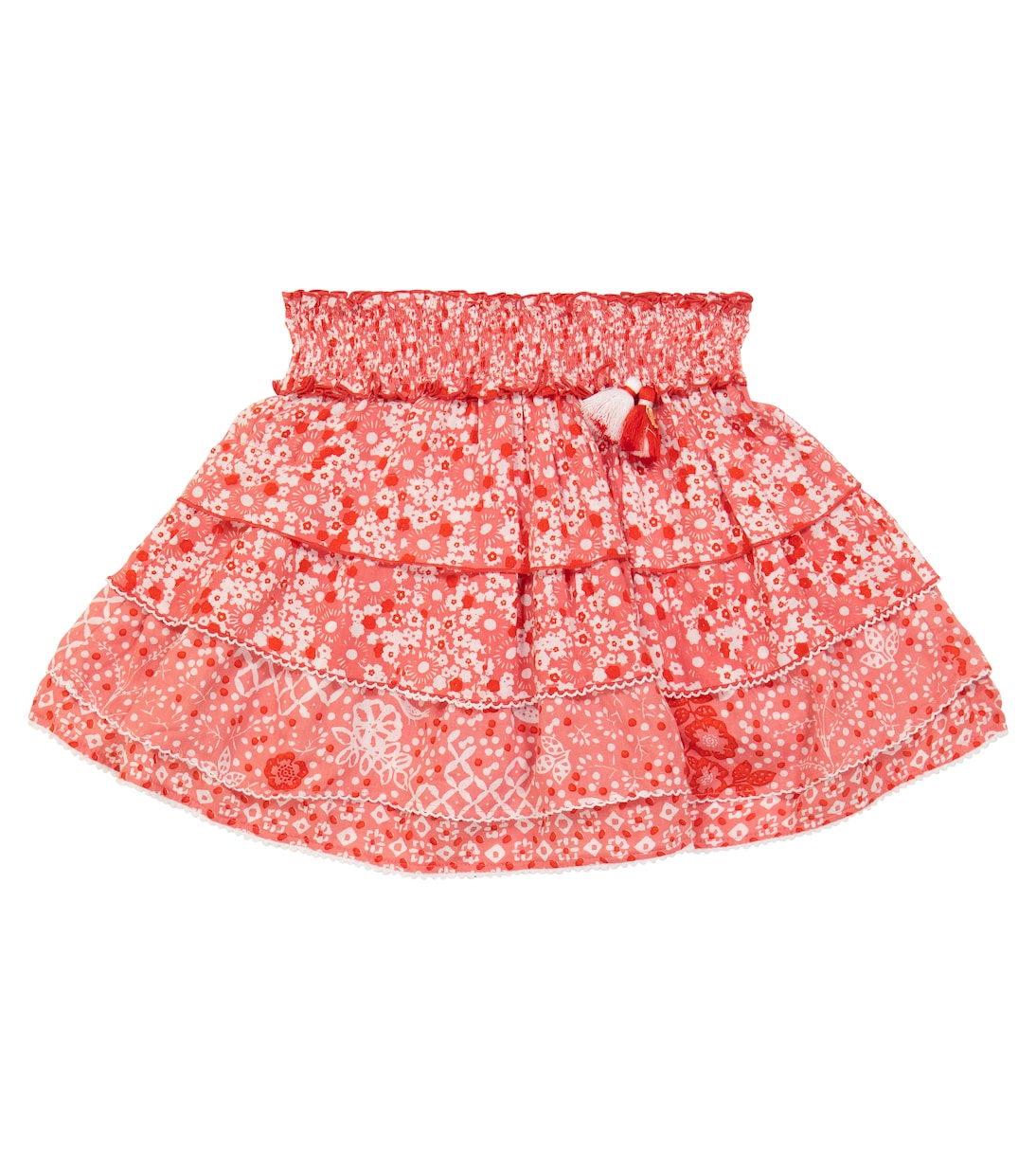 

Юбка Ариэль с цветочным принтом Poupette St Barth Kids, Pink Antibes Atp