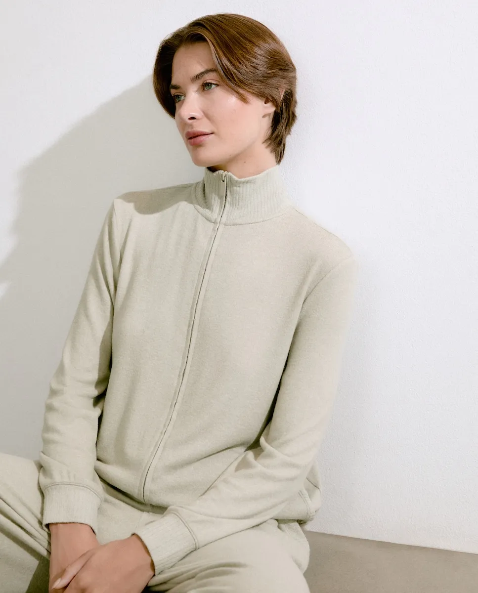 

Женская толстовка на молнии Énfasis, светло-зеленый