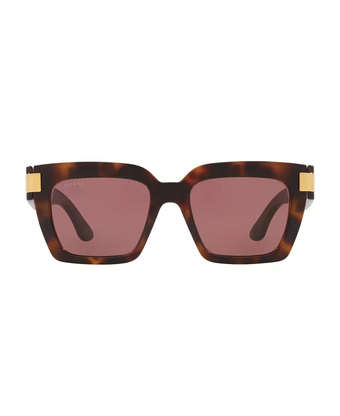 Женские солнцезащитные очки большого размера, GG1689S GC002292 Gucci, коричневый — фото 2