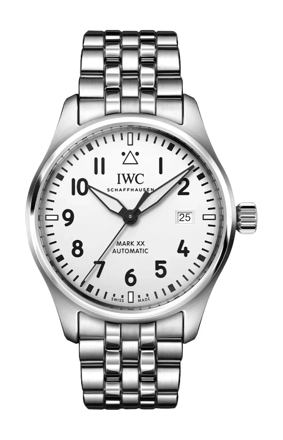 Пилотские часы Mark XX - IW328208 IWC SCHAFFHAUSEN, серебряный