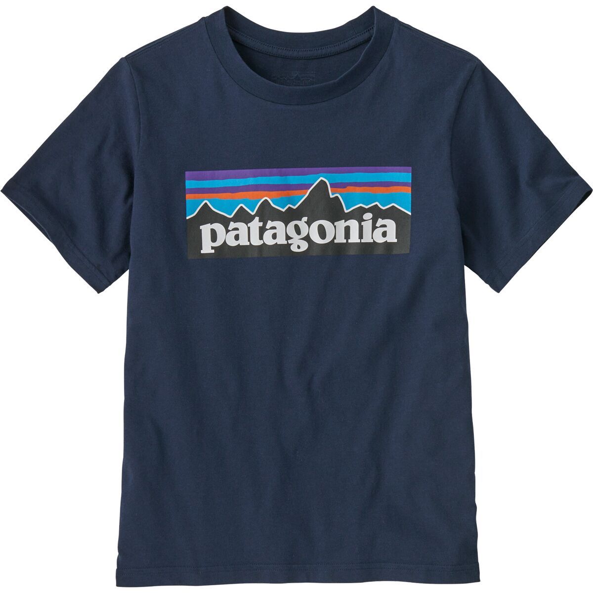 

Футболка с логотипом P-6 - детская Patagonia, синий