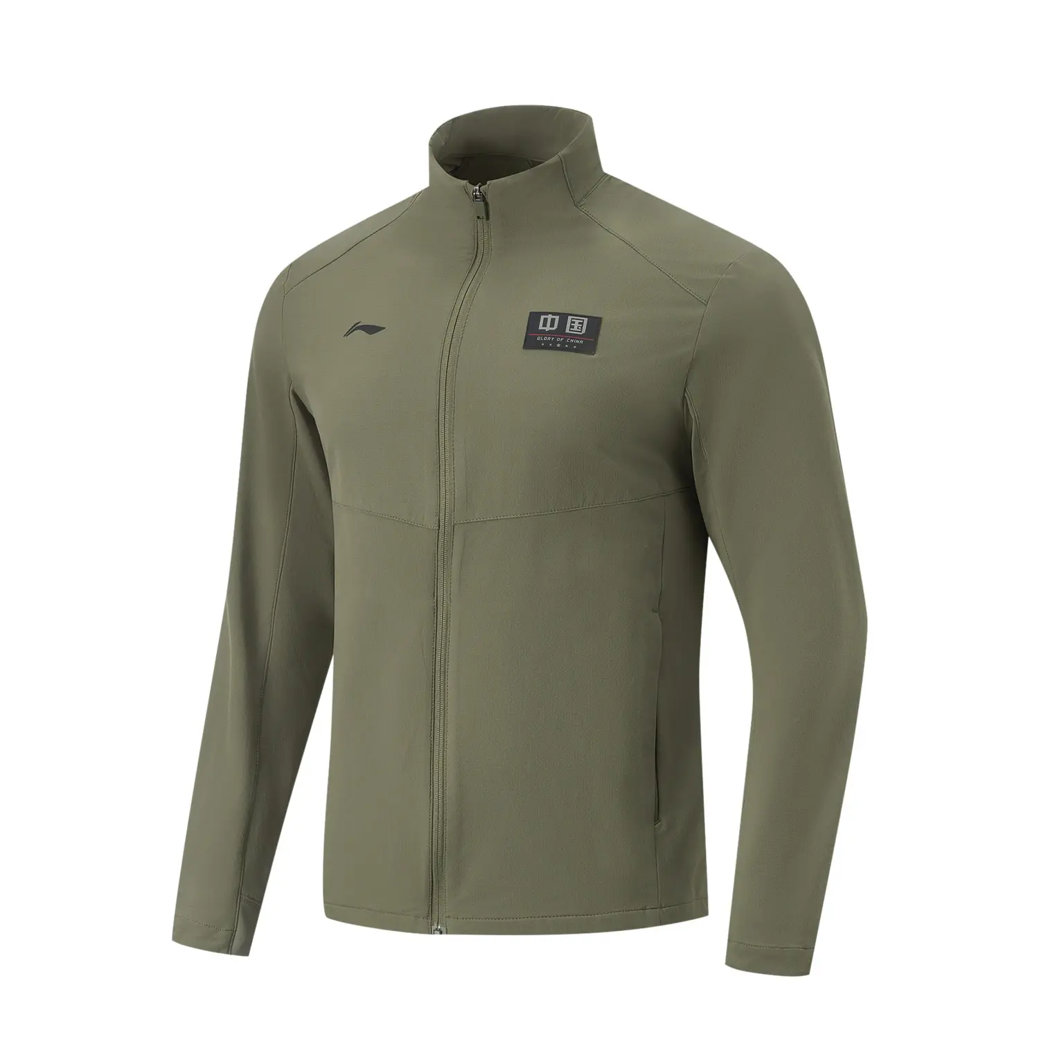 

LINING Фитнес куртка тренч мужская армейский морской зеленый, Army Canvas Green
