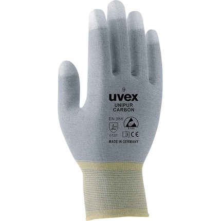 

Нейлоновый трикотаж Hs, Unipur Carbon, размер 10 10 серый Uvex