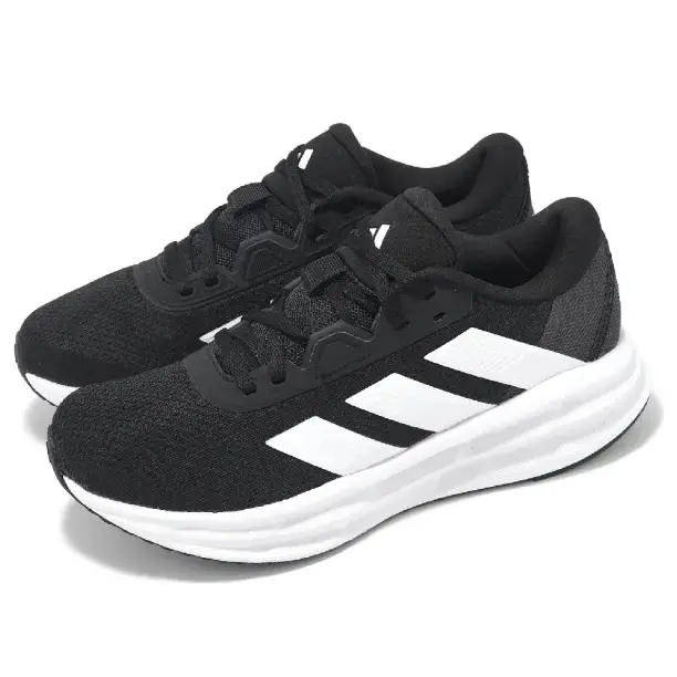 Кроссовки (WMNS) adidas galaxy 7 'Black White', черный — фото 2