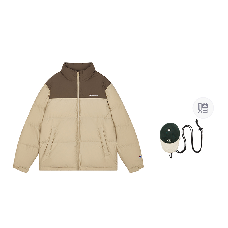 

Champion Унисекс пуховик, Irish Cream & Pine & Brown (with Small Hat Bag)