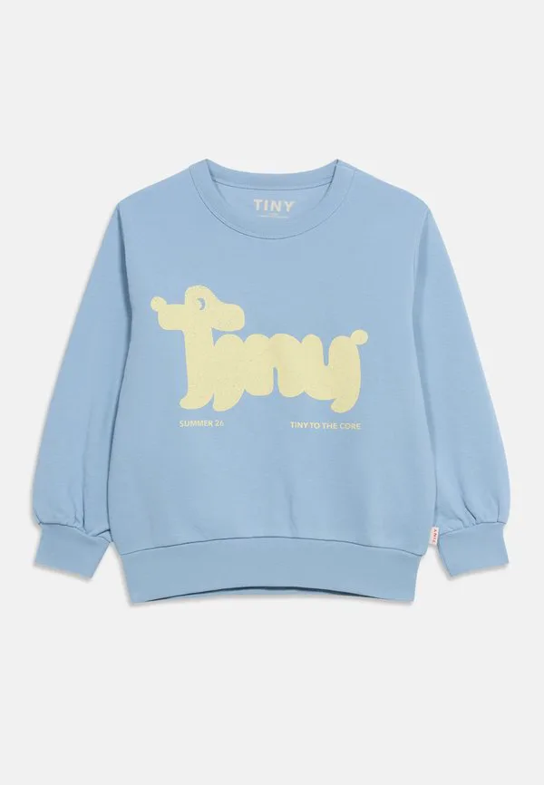 Толстовка унисекс с изображением маленькой собачки Tinycottons, Blue — фото 3