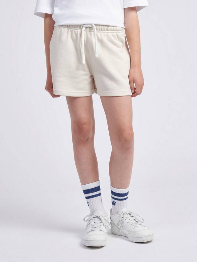 

Детские шорты с маленьким логотипом New Balance, Linen