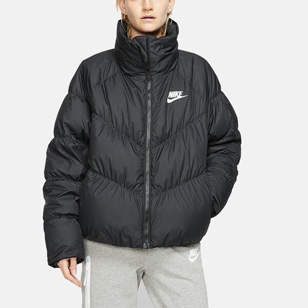 Пуховик Nike Sportswear Windpuffer Therma-FIT Loose, черный — фото 3
