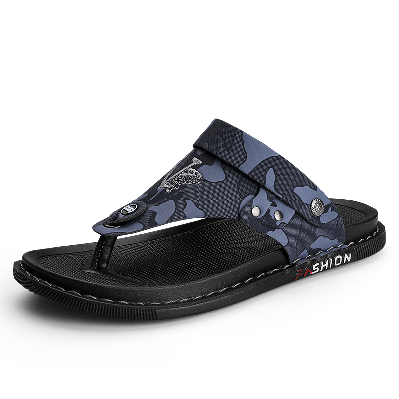 

Shiozawa Мужские шлепанцы с резиновой подошвой, устойчивые к истиранию швов, нескользящие, быстросохнущие, синие, цвет Blue