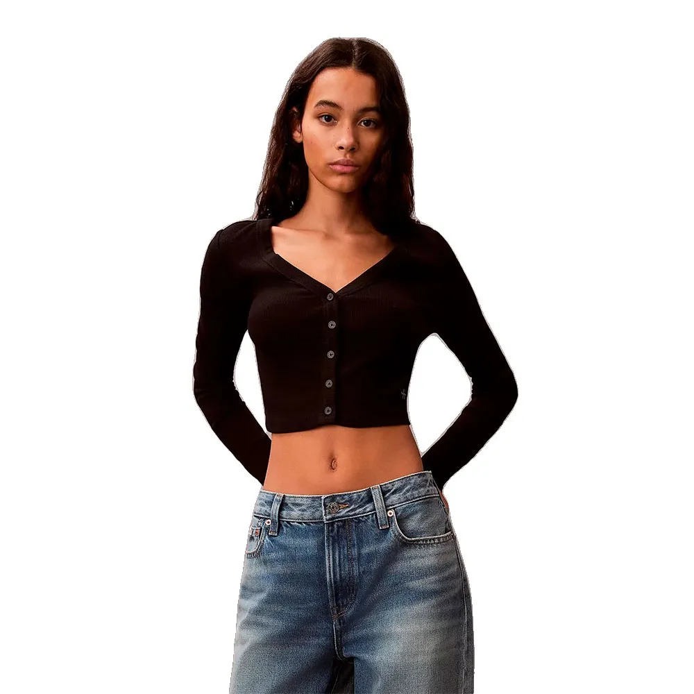 

Футболка с длинным рукавом Calvin Klein Jeans LV047C204G, черный