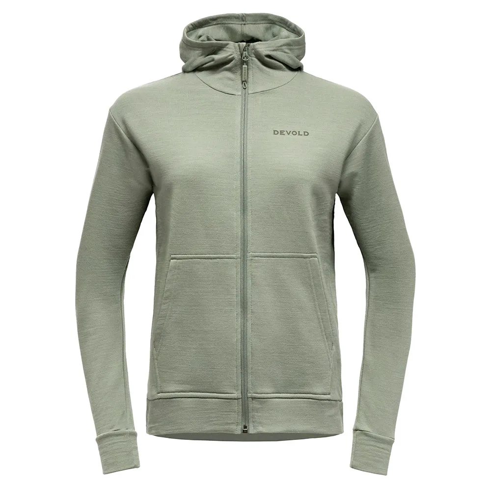 

Толстовка DEVOLD OF NORWAY Everyday full zip, зеленый