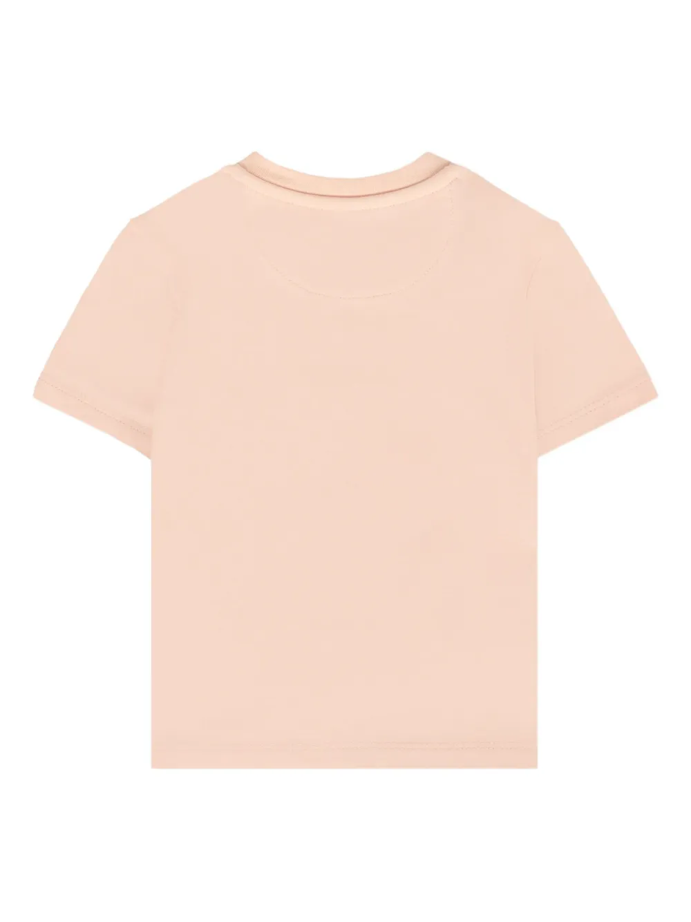Футболка с вышитым логотипом Calvin Klein Kids, розовый — фото 2