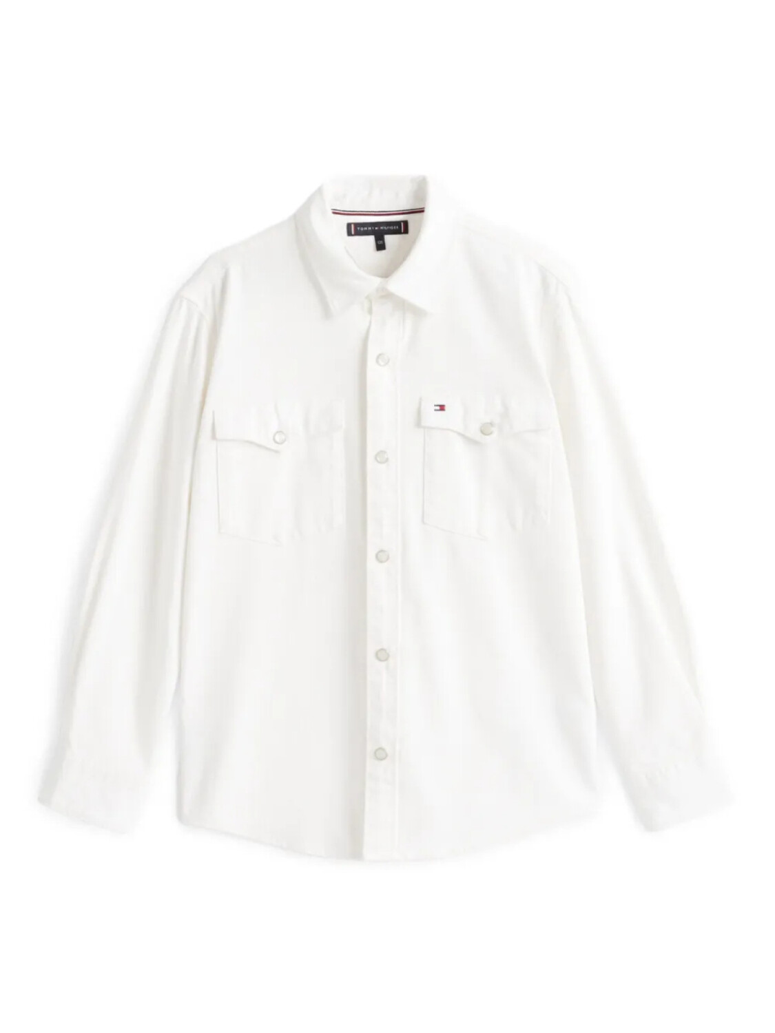 

Рубашка из хлопка Tommy Hilfiger Junior, белый