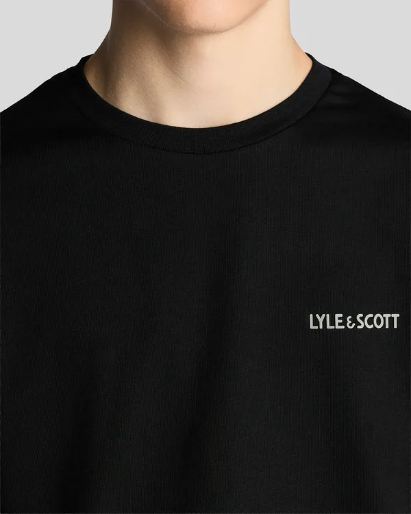 Простая футболка Lyle & Scott, Jet Black — фото 4
