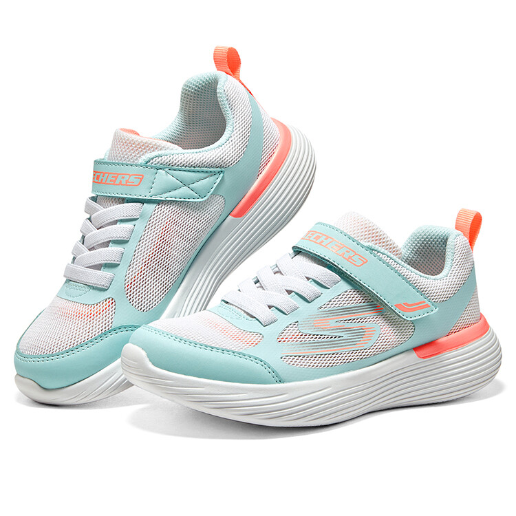 Детские кроссовки Go Run 400 V2 GS Low-top Green Skechers, зеленый — фото 3