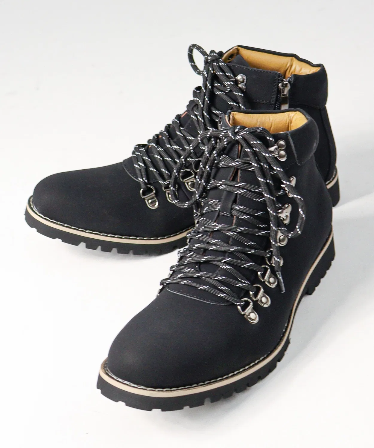 Ботинки горные Casual Mountain Boots из синтетической кожи на танковой подошве, цвет другой — фото 3