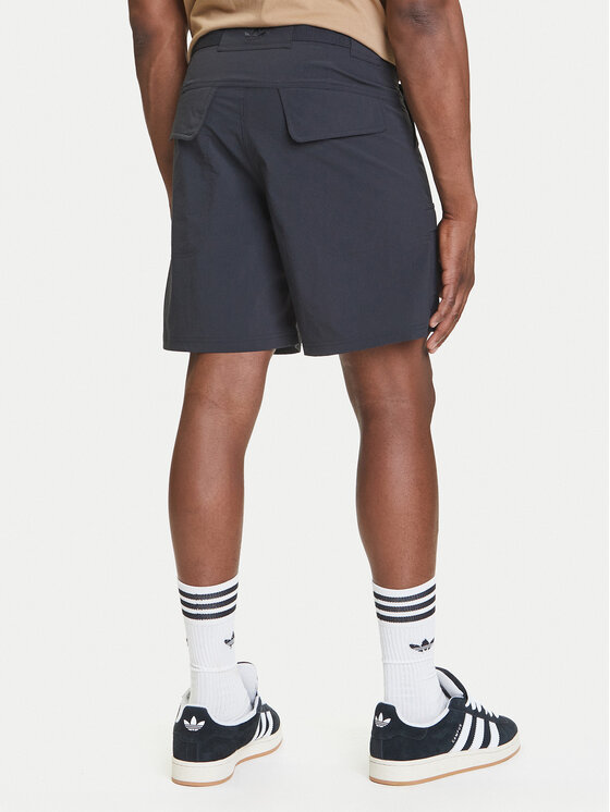 Шорты из ткани loose fit Premium Essentials Utility Cargo JD2107 Adidas, чёрный — фото 3